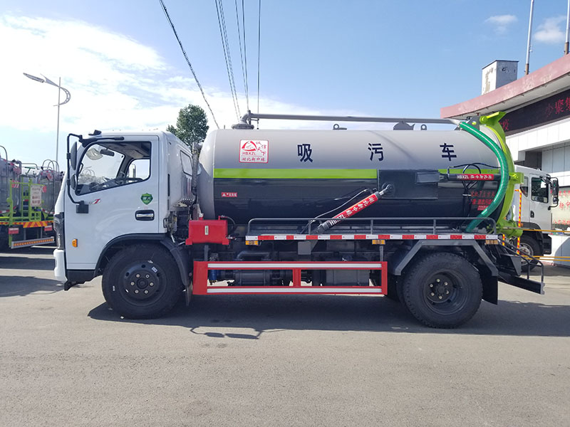 中潔牌XZL5120GXW6型吸污車(chē)